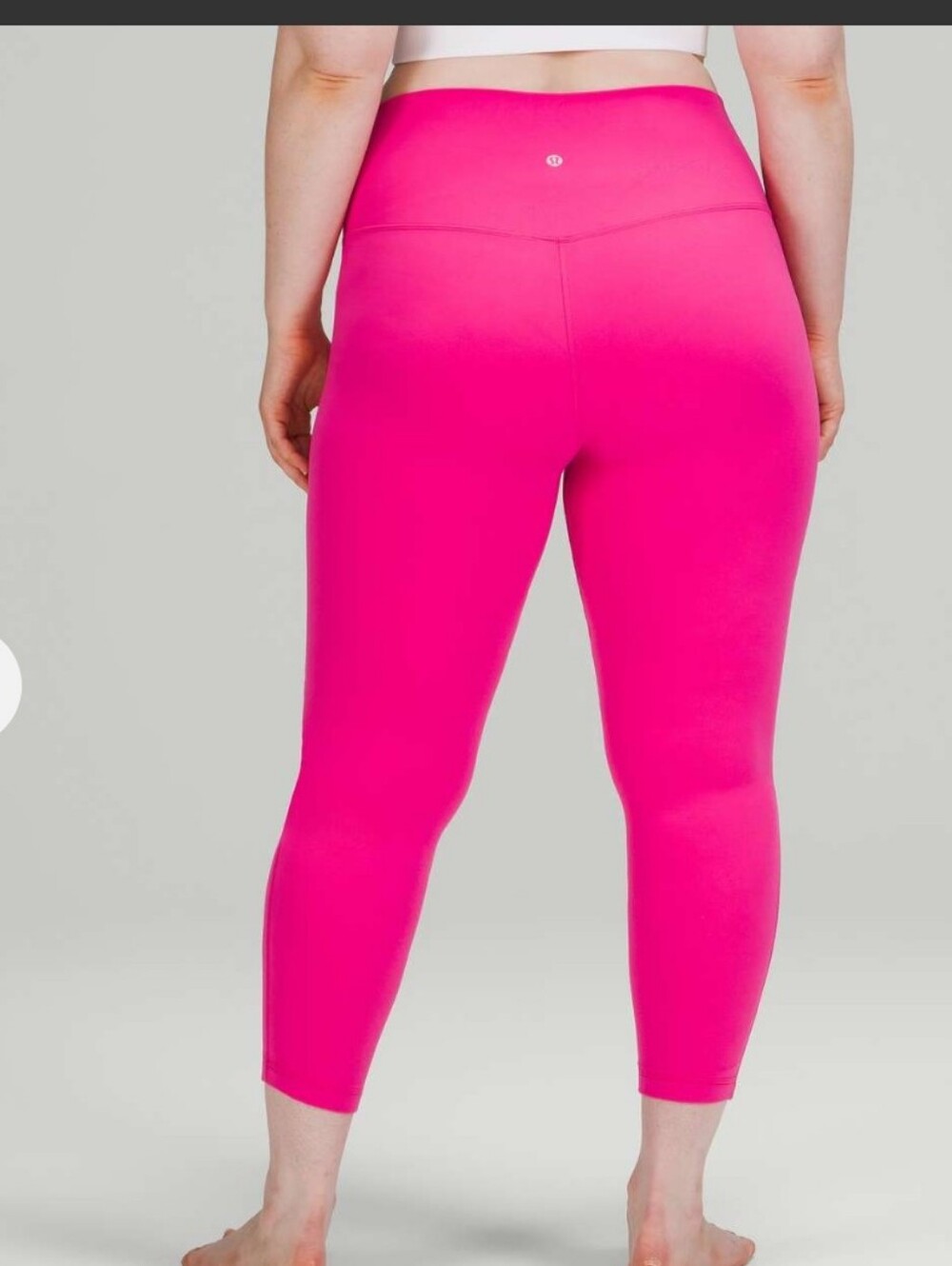 Lululemon Align High-Rise Pant 25" Vivid Pink, Size 4